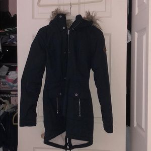 Hollister cozy-lined parka in navy